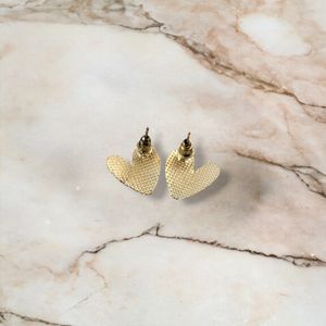 Heart Shape Korean Earrings