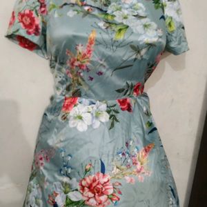 Flower Print Dress