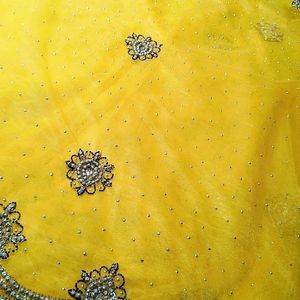 Heavy Handwork Saree