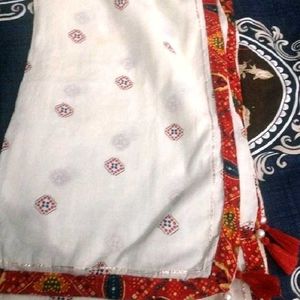 Jaipuri Plazo Suit With Bottom & Dupatta Readymade