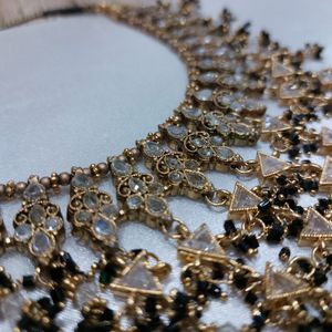 Golden And Black Necklace