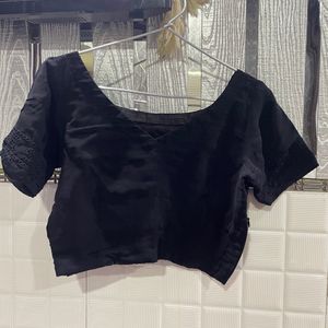 Black Blouse With Freebie