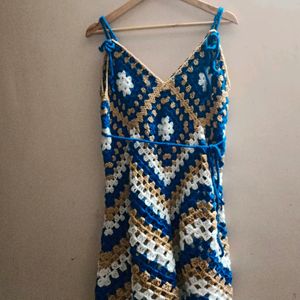 Handmade Crochet 👗 Dress