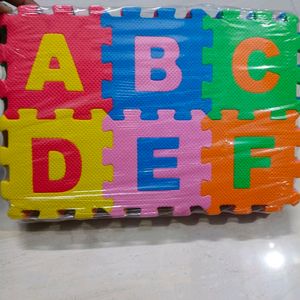 Alphabet Small Mat Fir Children Learn Easily