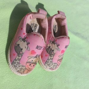 Shoes Baby Girl Pink Color Cartoon