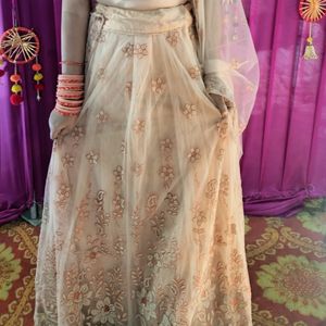 Lehenga With Heavy Embroidered Chunni|