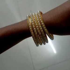 Golden Colour Bangles