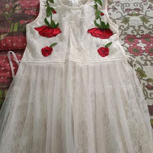 Girls Rose Dress