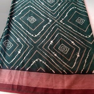 Unused Saree With Free Petticoat