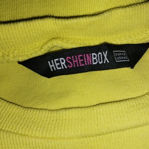 Shein Lime Yellow Co-ord