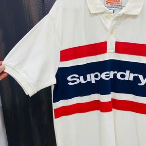 New White Super dry Tshirt