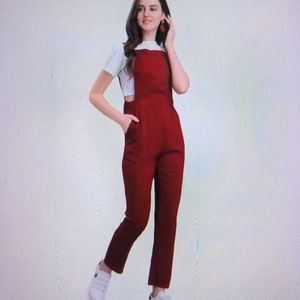 Maroon Jumpsuit