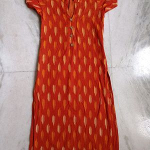 Orange Kurta