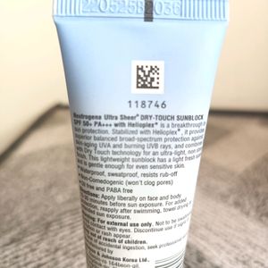 Neutrogena Ultra Sheer Dry Touch Sunblock Spf 50+