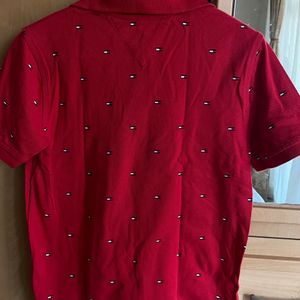Tommy Collared Shirt In Very Good Condition