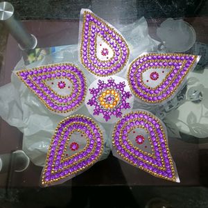 Artificial Rangoli Hand Made