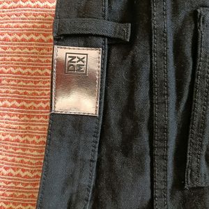 Black Denim Skin FitPant From Trends