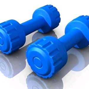 Pair Of 3 Kg PVC Dumbbell