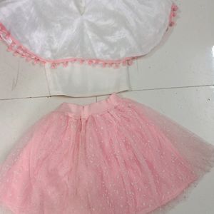 Baby Party Wear Skirt Blouse