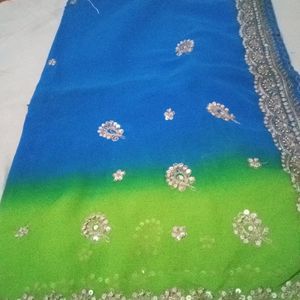 Unstitched Lahenga Choli Fabric Dupatta