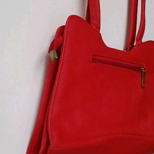 New Red Hand Bag