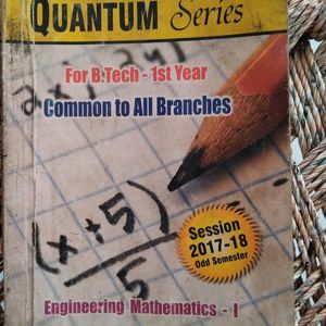 B.tech 1st Year Quantum Series