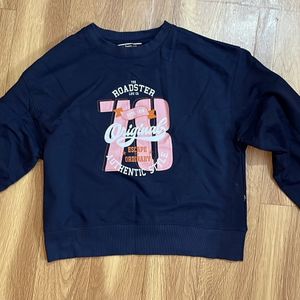 Women Crop Sweatshirt