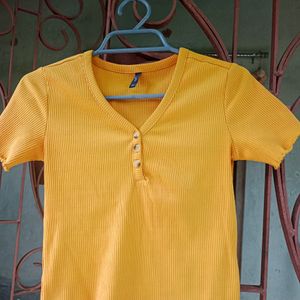 New RIO Yellow Short Top