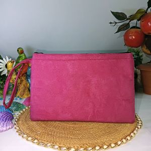 Purse Handcrafted With Natural Fabric, Small Size