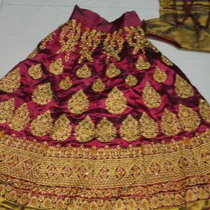 3-4 Years Baby Girl's Lehenga Choli