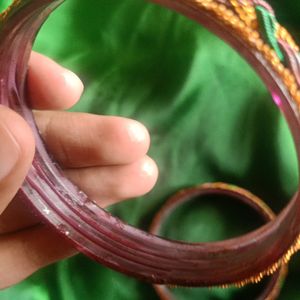 Maroon Bangles For Girls