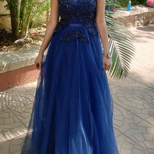 Blue Ethnic Gown