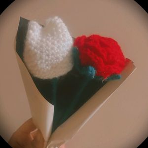 Rose And Tulip Crochet