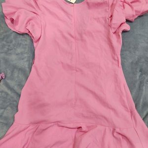 Wrap Around Dress Pink