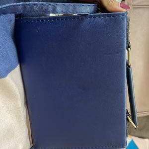 Blue Sling Bag