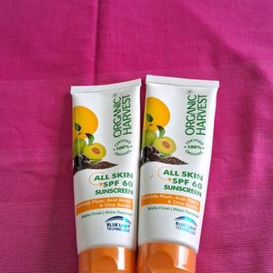 Sunscreen By Organic Harvest Combo Of 2