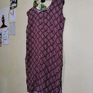 Maroon Pattern Kurti✨️🔥