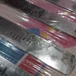 Pack of 12 iron ruler