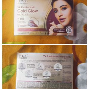 TAC The Ayurveda Co Glod Glow Facial Kit