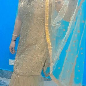 Sharara Suit With Dupatta