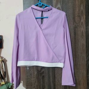 Lavender Top For Girls