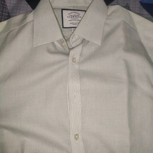 Light Green Shirt(Pista Colour)...Micro Checks