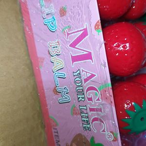 Magic Strawberry Flavour Lip Balm Brand New