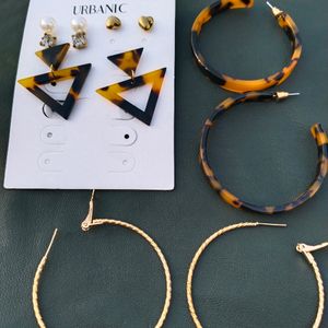 Pack Of 6 Earrings Set Combo