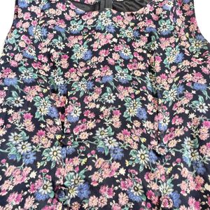 Vintage Floral Top/Mini Dress