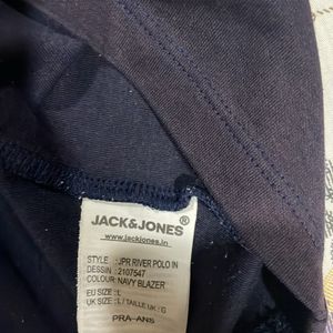 Polo T-shirt Jack And Jones Large Size