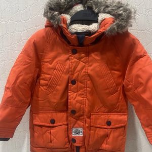 Next Boys Jacket Winters With Soft Fur Lining