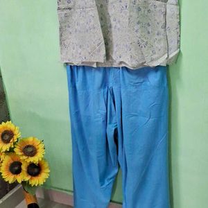 Kurta 💙🩵Salwar Dupatta Pickup 3