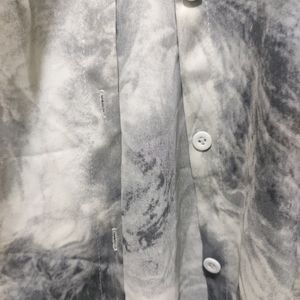 Grey Watercolor Effect Shirt