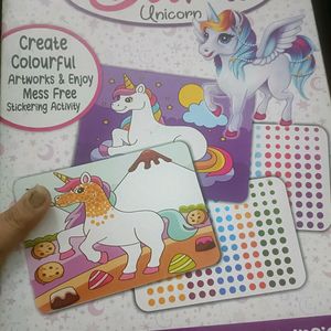 Dot Art Unicorn Game For Kids